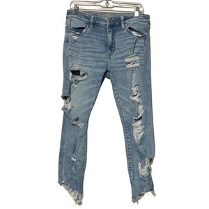 American Eagle High Rise Jegging Crop Jeans